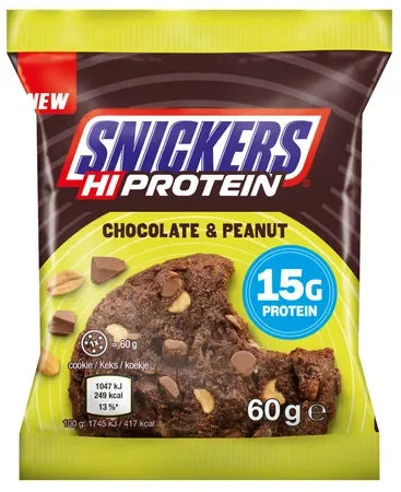 Snickers Hi Protein Cookie (60g) Chocolate & Peanuts