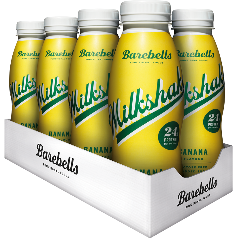Barebells Protein Milkshake (8x 330ml) Banana