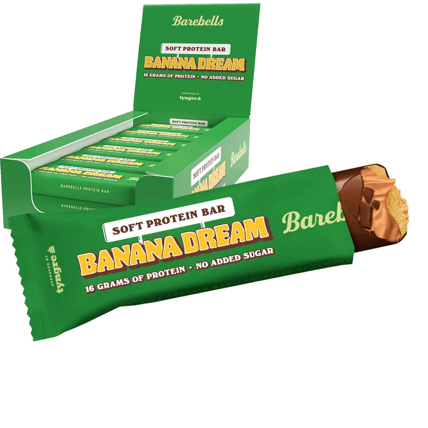 Barebells Soft Protein Bar (12 x 55G)  Banana Dream