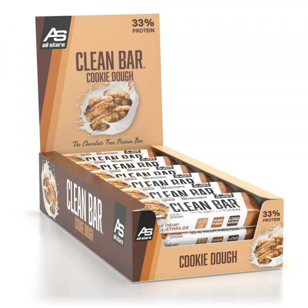 All Stars Clean Bar (18 x 45g) Cookie Dough