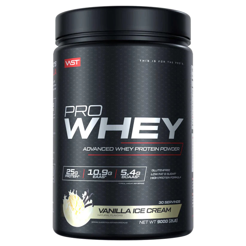 Vast Pro Whey (900G Dose)  Vanilla Ice Cream