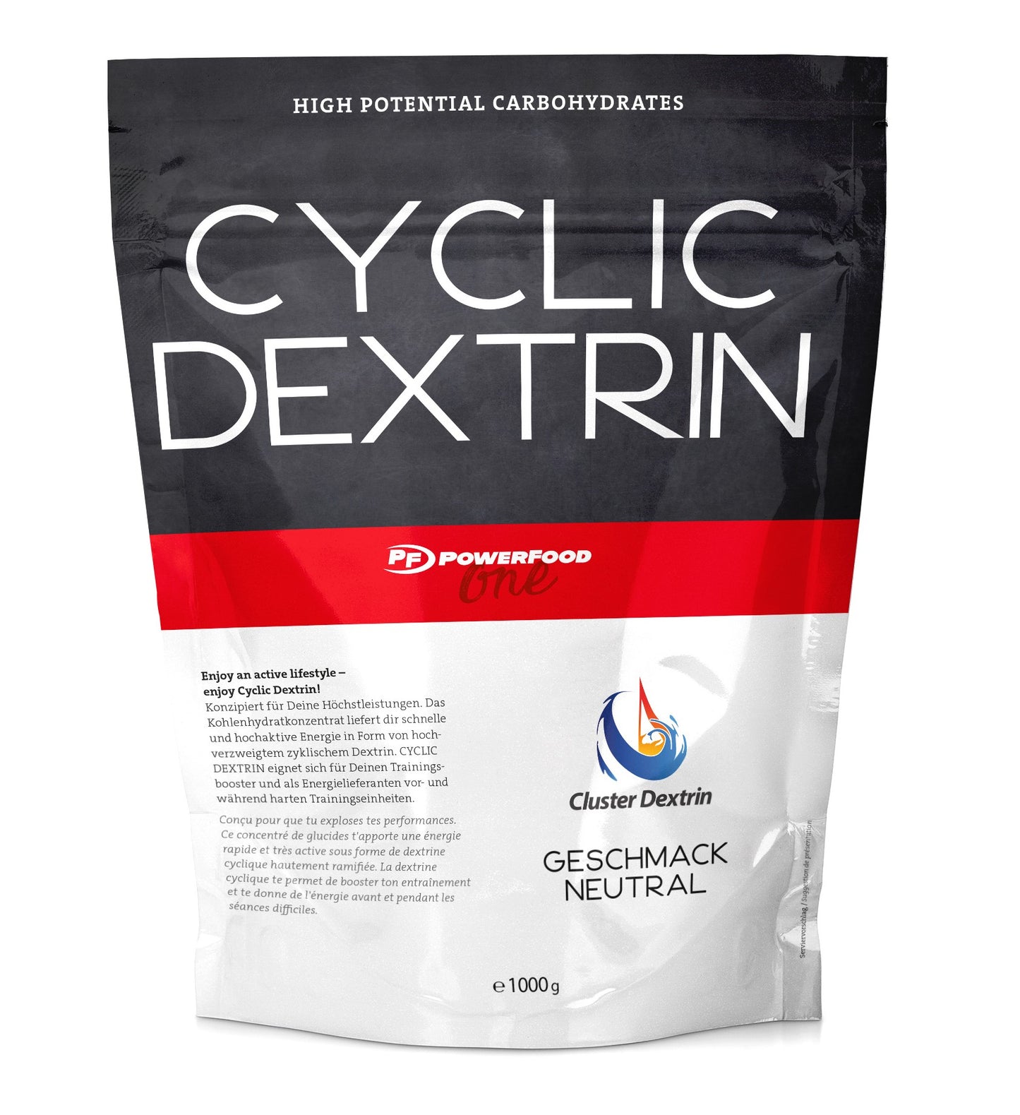 PowerFood One Cyclic Dextrin (1000G Beutel) Neutral