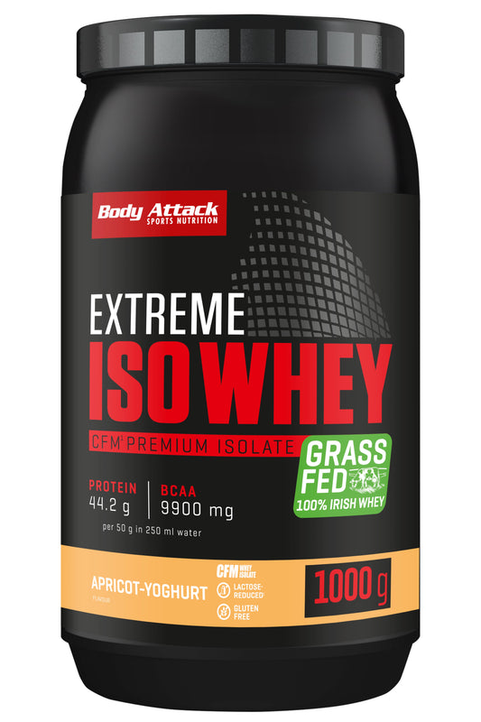 Body Attack Extreme Iso Whey (1000g Dose) Apricot-Yoghurt
