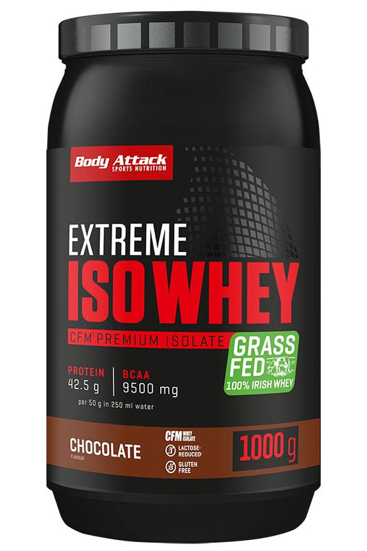 Body Attack Extreme Iso Whey (1000g Dose) Chocolate
