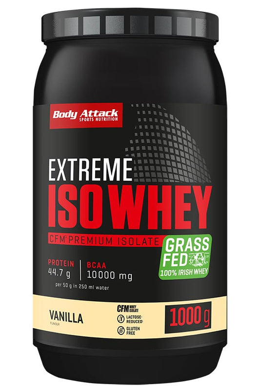 Body Attack Extreme Iso Whey (1000g Dose) Vanilla