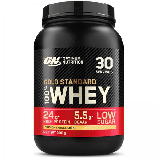 Optimum Nutrition 100% Whey Gold Standard (908g Dose)  French Vanilla Cream