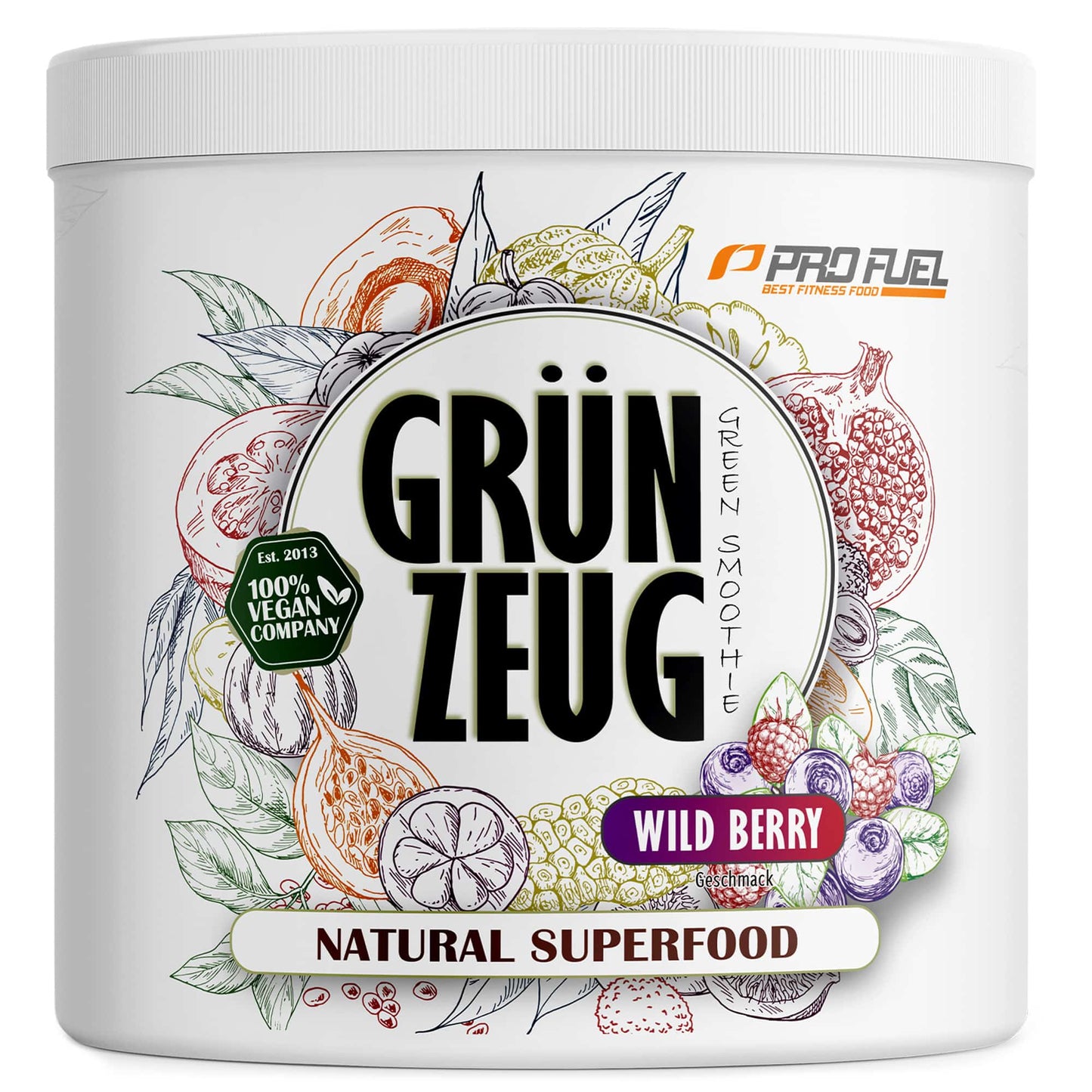 ProFuel Grünzeug (300g Dose)  Berry