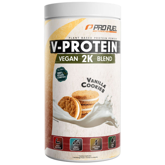 ProFuel V-Protein Vegan 2k Blend (1000G Dose)  Vanilla Cookies