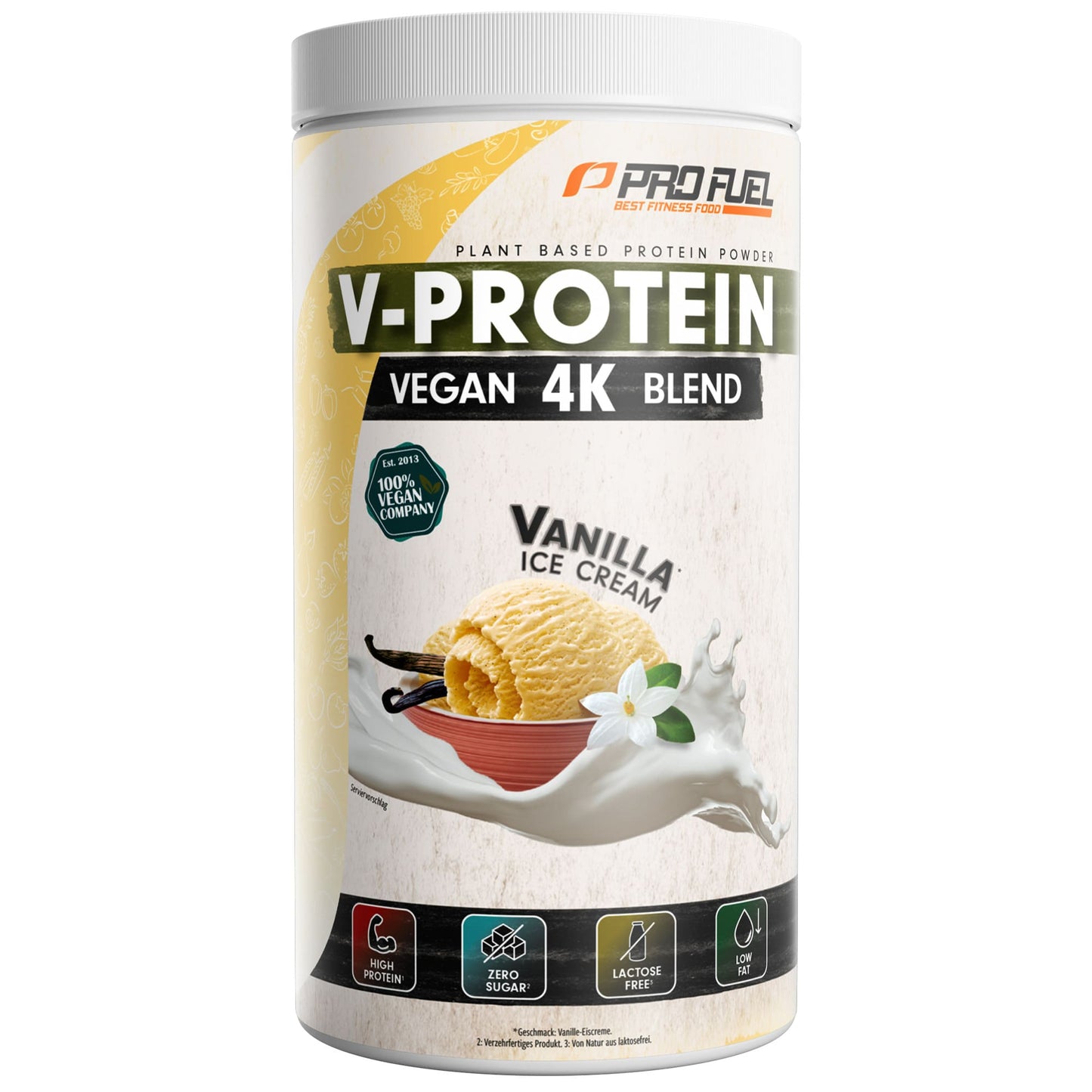 ProFuel V-Protein 4K Blend (750g Dose)  Vanilla Ice Cream