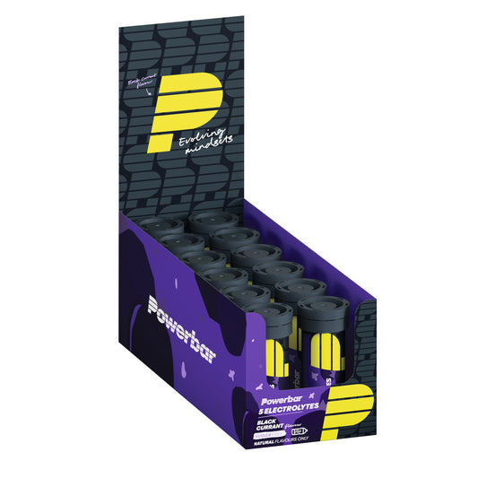 PowerBar 5 Electrolytes (12 x 10 Tabs) black currant (schwarze Johannisbeer)