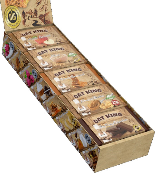 Oat King Hafer Energie Riegel (10 x 95g) Apfelstrudel