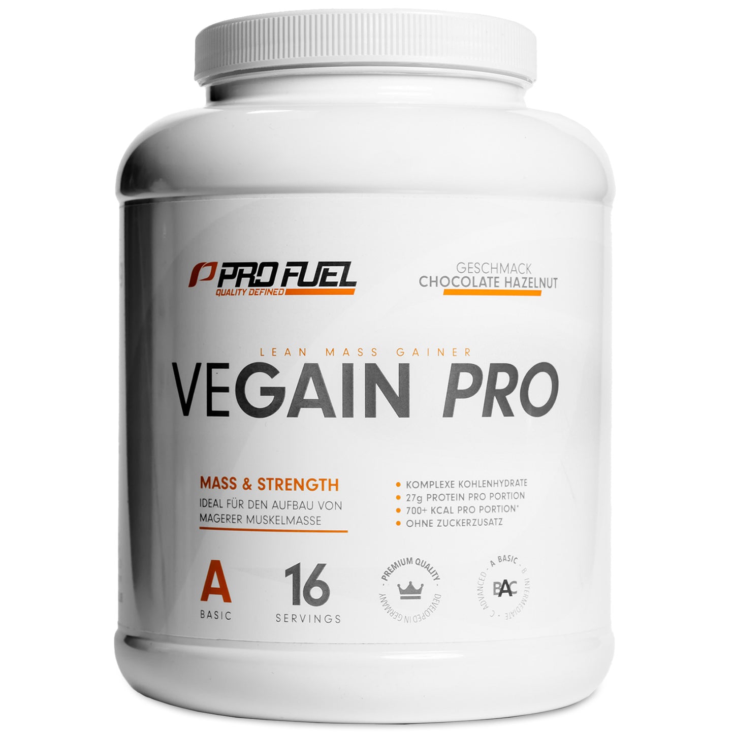 Profuel Vegain Pro (2200g Dose)  Chocolate Hazelnut