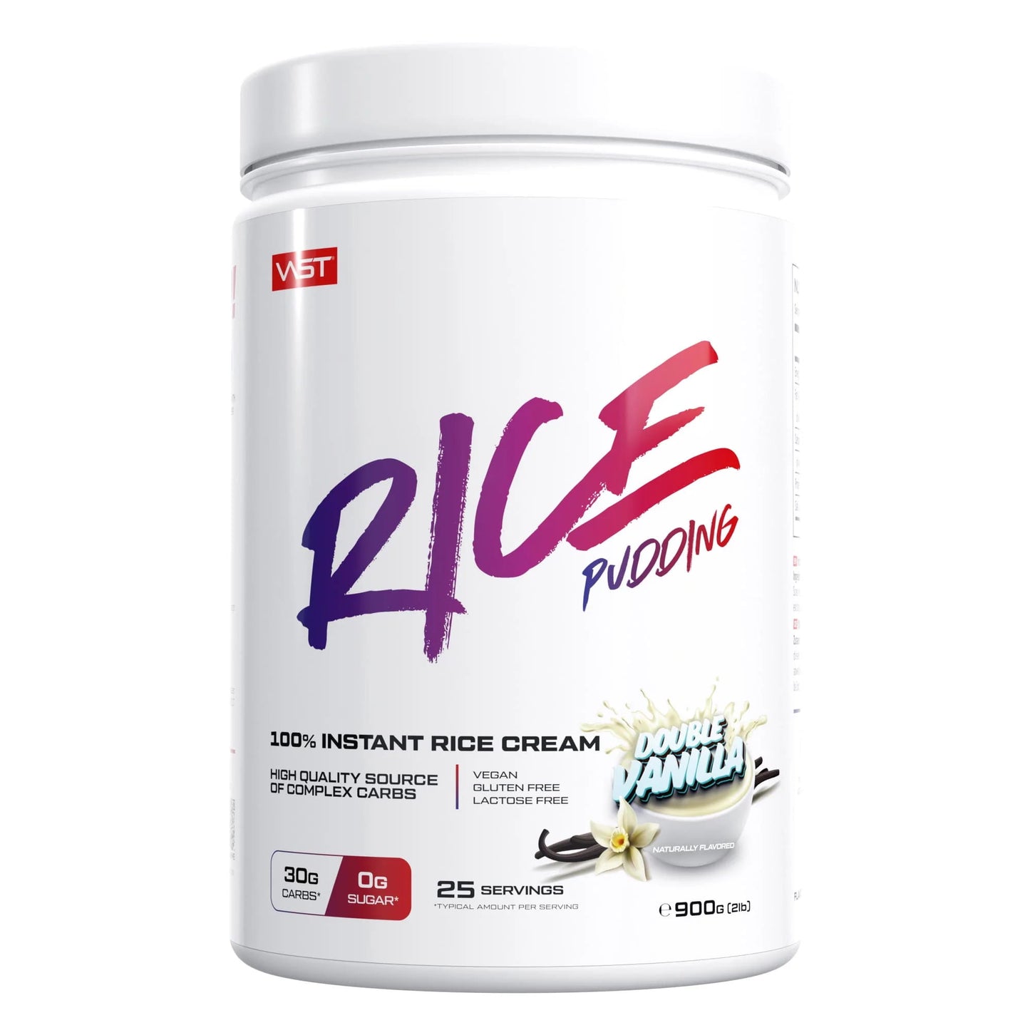 VAST Instant Rice Pudding (900G Dose) Double Vanilla