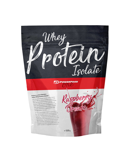 PowerFood One Whey Protein Isolate (500g Beutel) Raspberry Dream