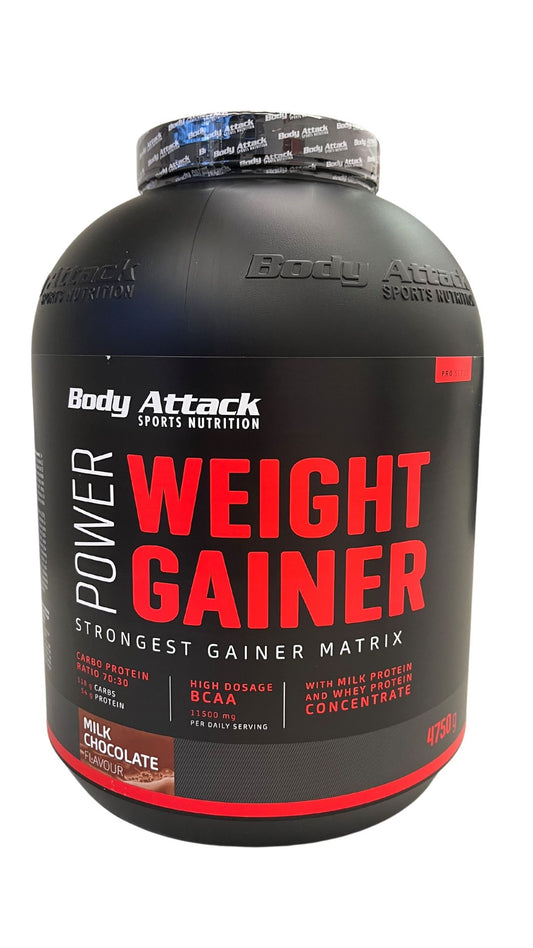 Body Attack Power Weight Gainer (4750g Dose)  Milk Chocolate