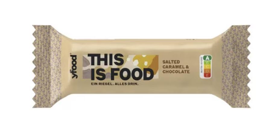 Yfood High-Protein Bar (60G)  Salted Caramel & Chocolate