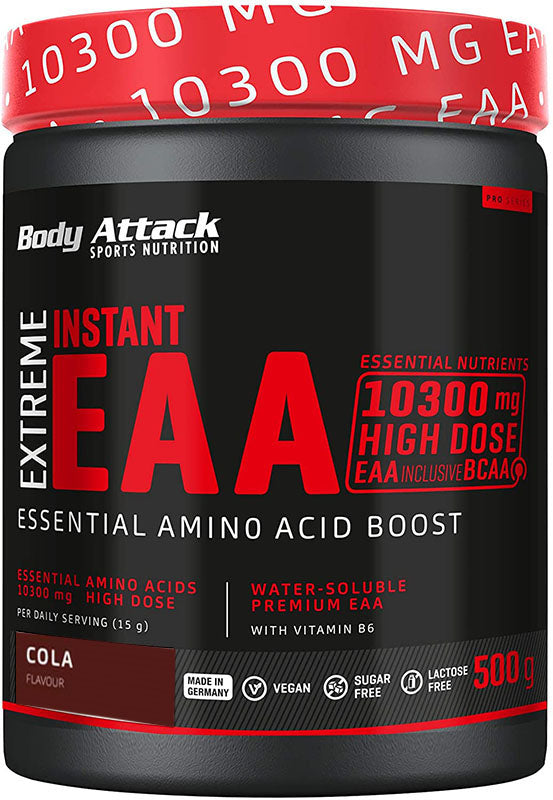 Body Attack Extreme Instant EAA (500g Dose) Cola