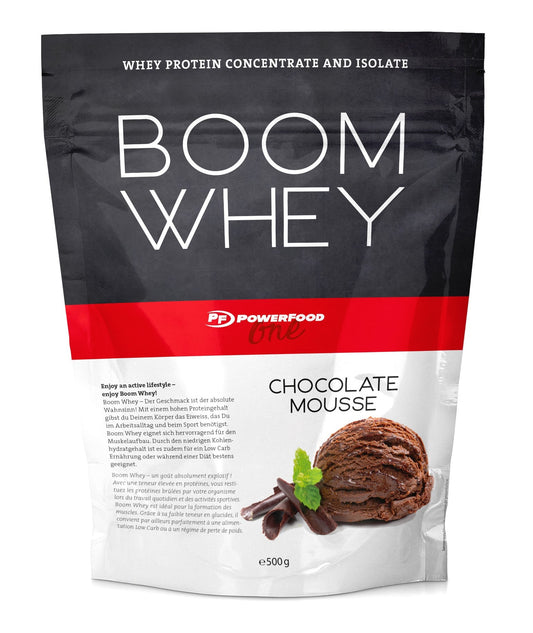 PowerFood One Boom Whey (500g)  Chocolate Mousse