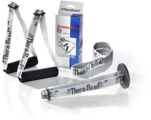 TheraBand Zubehˆr-Set (1 Paar Griffe. 1 x T¸ranker. 1 x Assist)