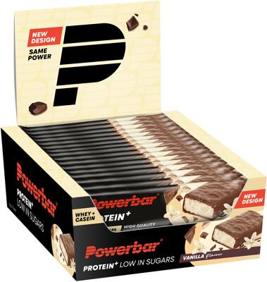 PowerBar Protein Plus Low Sugar. 16 x 35 g Riegel