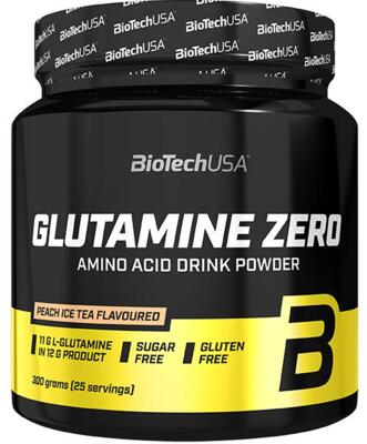 BioTech USA Glutamine Zero. 300 g Dose