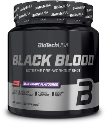 BioTech USA Black Blood CAF+. 300 g Dose