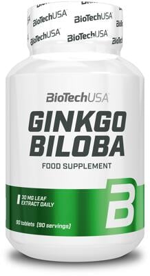 BioTech USA Ginkgo Biloba. 90 Tabletten