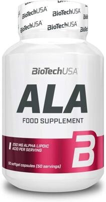 BioTechUSA ALA Alpha Lipoic Acid. 50 Tabletten
