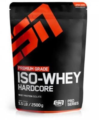 ESN IsoWhey Hardcore Big Pack. 2500 g Beutel