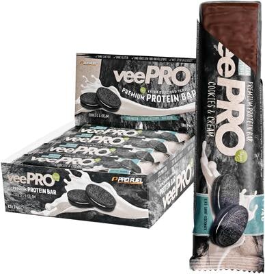 ProFuel veePRO Proteinriegel. 12 x 74 g Riegel