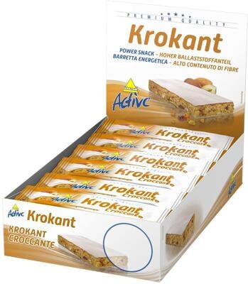 inkospor Active Haselnuss-Krokant Bar. 24 x 30 g Riegel. Haselnuss Krokant