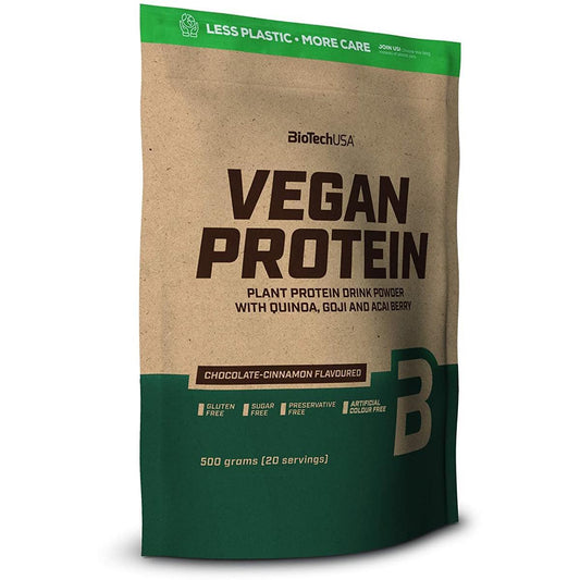 BioTech USA Vegan Protein, 500 g Beutel, Haselnuss