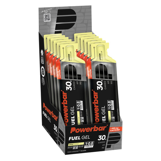 PowerBar Fuel Gel (12 x 50ml)  Lemon + Caffeine