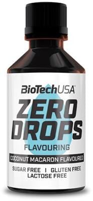 BioTech USA Zero Drops Geschmackstropfen. 50 ml Flasche
