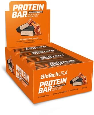 BioTech USA Protein Bar. 16 x 70 g Riegel