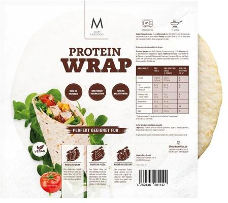 More Protein Wrap. 6 x 40 g Wraps