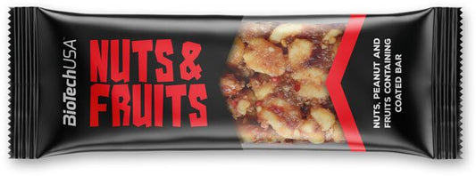 BioTech USA Nuts & Fruits. 28 x 40 g Riegel