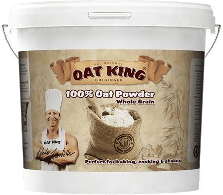 Oat King 100% Vollkornhafer Pulver. 4000g Dose