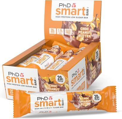 PhD Smart Bar Proteinriegel. 12x64g Box