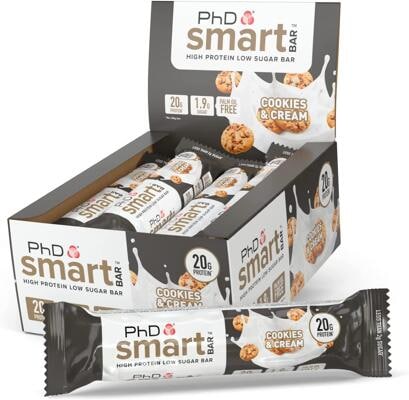 PhD Smart Bar Proteinriegel. 12x64g Box