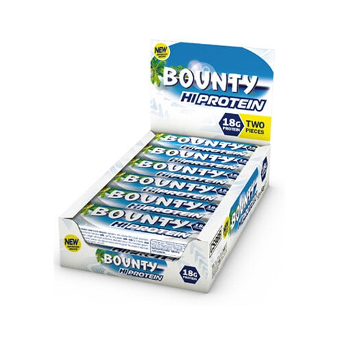 Bounty High Protein Bar. 12 x 52g Riegel. Coconut