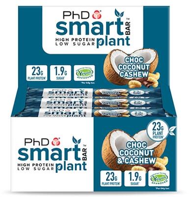 PhD Smart Bar Plant Proteinriegel. 12x64g Box