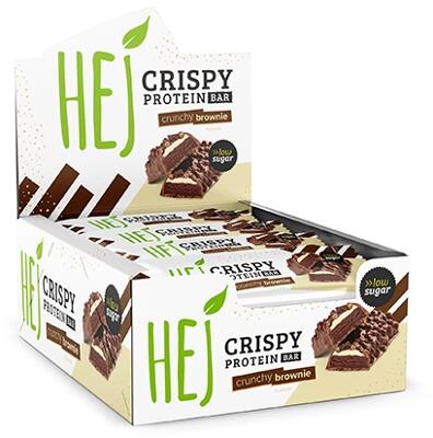 Hej Crispy Protein Bar. 12 x 45 g Riegel