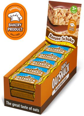 Davina OatSnack. 15 x 65g Riegel