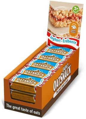 Davina OatSnack. 15 x 65g Riegel