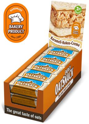 Davina OatSnack. 15 x 65g Riegel