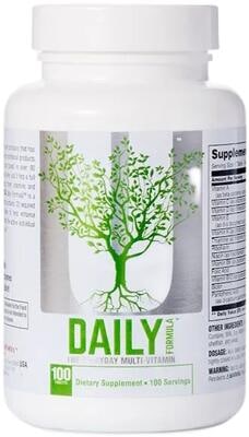Universal Nutrition Daily Formula. 100 Tabletten Dose. Standard