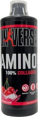 Universal Nutrition Amino Liquid. 1000 ml Flasche. Cherry Burst
