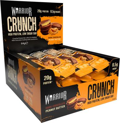 Warrior Crunch Protein Bars. 12 x 64 g Riegel