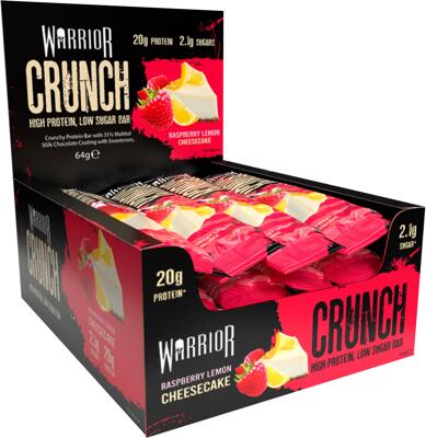 Warrior Crunch Protein Bars. 12 x 64 g Riegel
